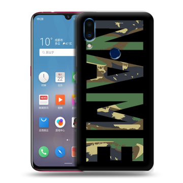 Пластиковый чехол на Meizu Note 9 с принтом NAME