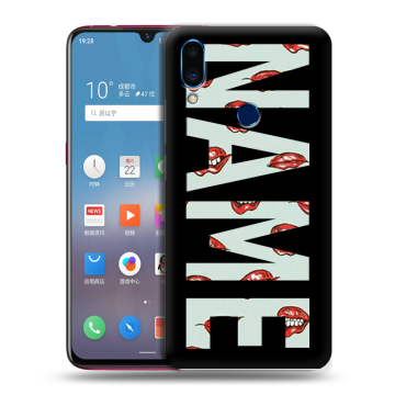 Пластиковый чехол на Meizu Note 9 с принтом NAME
