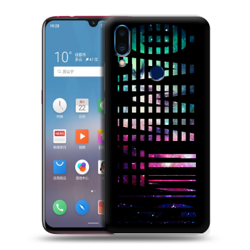 Пластиковый чехол на Meizu Note 9 с принтом ФАМИЛИЯ