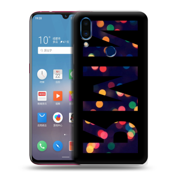 Пластиковый чехол на Meizu Note 9 с принтом ИМЯ