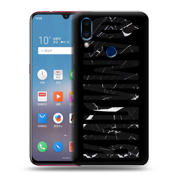 Пластиковый чехол на Meizu Note 9 с принтом ФАМИЛИЯ