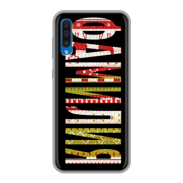 Силиконовый чехол на Samsung Galaxy A50 с принтом ФАМИЛИЯ