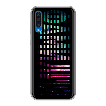 Силиконовый чехол на Samsung Galaxy A50 с принтом ФАМИЛИЯ