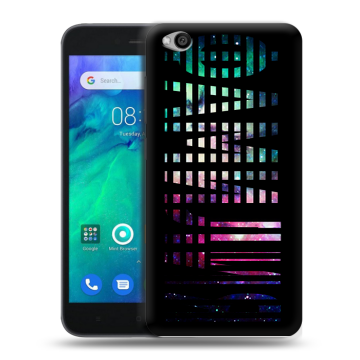 Силиконовый чехол на Xiaomi RedMi Go с принтом ФАМИЛИЯ