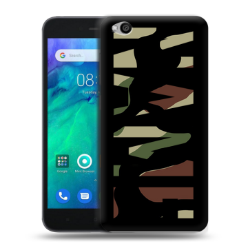 Силиконовый чехол на Xiaomi RedMi Go с принтом NAME