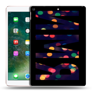 Силиконовый чехол на Ipad Air (2019) с принтом ИМЯ