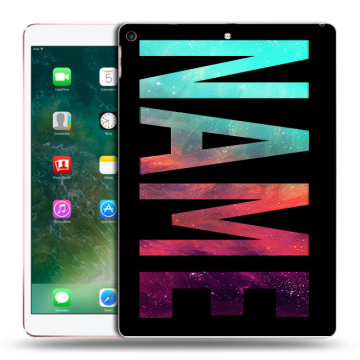 Силиконовый чехол на Ipad Air (2019) с принтом NAME