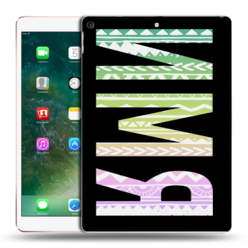 Силиконовый чехол на Ipad Air (2019) с принтом ИМЯ