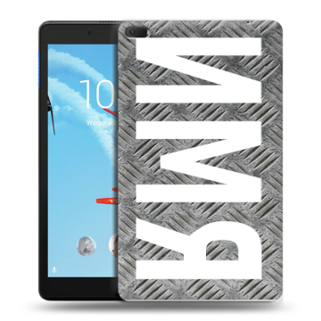 Силиконовый чехол на Lenovo Tab E8 с принтом ИМЯ
