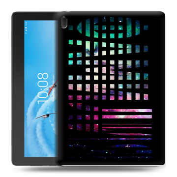 Силиконовый чехол на Lenovo Tab E10 с принтом ФАМИЛИЯ