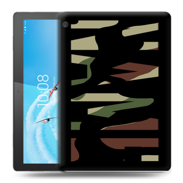 Силиконовый чехол на планшета Lenovo Tab M10 с принтом NAME