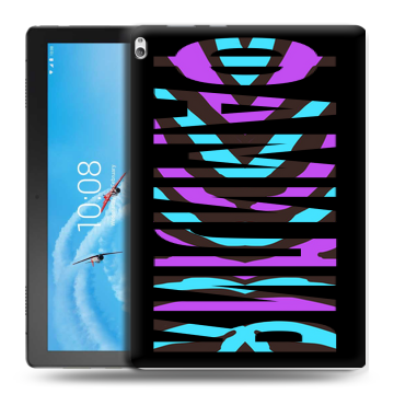 Силиконовый чехол на Lenovo Tab P10 с принтом ФАМИЛИЯ