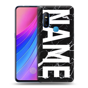 Силиконовый чехол на Vivo V15 с принтом NAME