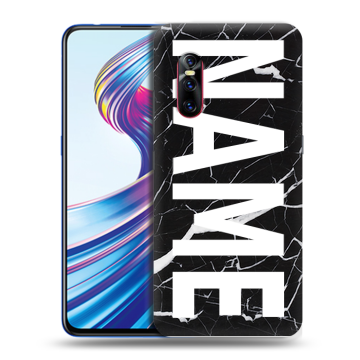 Силиконовый чехол на Vivo V15 Pro с принтом NAME