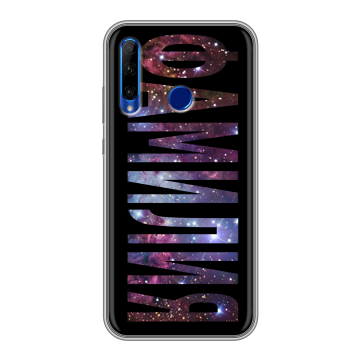 Силиконовый чехол на Huawei Honor 10i с принтом ФАМИЛИЯ