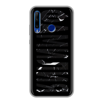 Силиконовый чехол на Huawei Honor 10i с принтом ФАМИЛИЯ