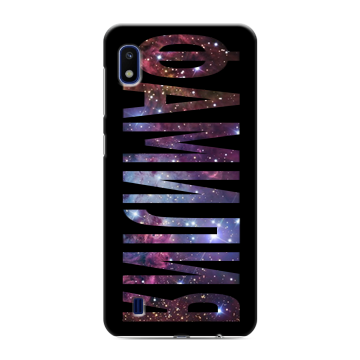 Силиконовый противоударный чехол на Samsung Galaxy A10 с принтом ФАМИЛИЯ