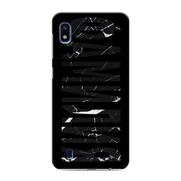 Силиконовый противоударный чехол на Samsung Galaxy A10 с принтом ФАМИЛИЯ