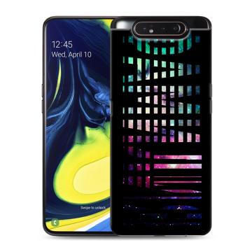 Силиконовый противоударный чехол на Samsung Galaxy A80 с принтом ФАМИЛИЯ