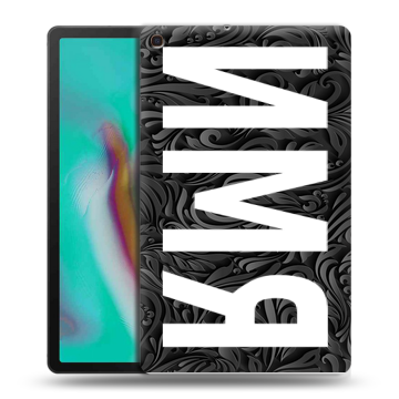 Силиконовый чехол на Samsung Galaxy Tab A 10.1 (2019) с принтом ИМЯ
