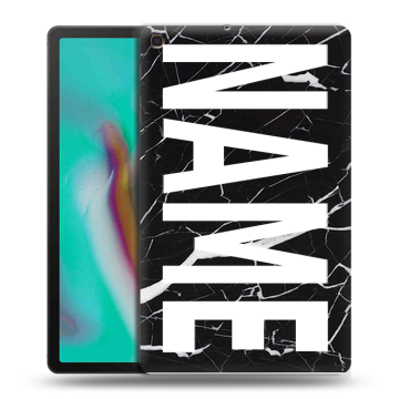 Силиконовый чехол на Samsung Galaxy Tab A 10.1 (2019) с принтом NAME