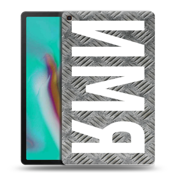 Силиконовый чехол на Samsung Galaxy Tab A 10.1 (2019) с принтом ИМЯ