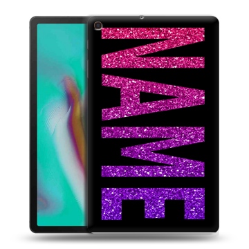 Силиконовый чехол на Samsung Galaxy Tab A 10.1 (2019) с принтом NAME
