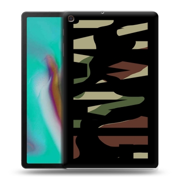 Силиконовый чехол на Samsung Galaxy Tab A 10.1 (2019) с принтом NAME