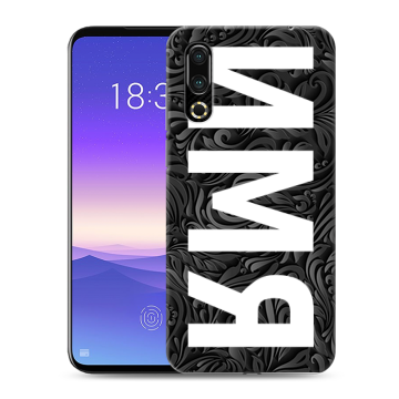 Пластиковый чехол на Meizu 16s с принтом ИМЯ