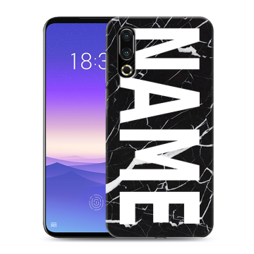 Пластиковый чехол на Meizu 16s с принтом NAME