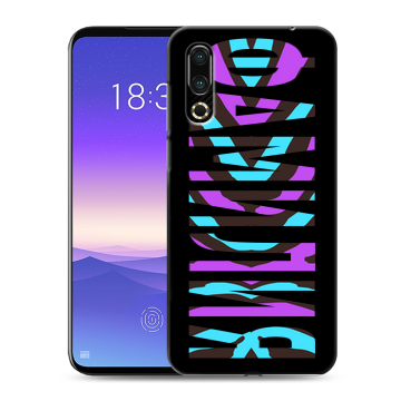 Пластиковый чехол на Meizu 16s с принтом ФАМИЛИЯ