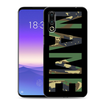 Пластиковый чехол на Meizu 16s с принтом NAME