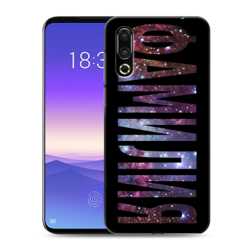 Пластиковый чехол на Meizu 16s с принтом ФАМИЛИЯ