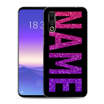 Пластиковый чехол на Meizu 16s с принтом NAME