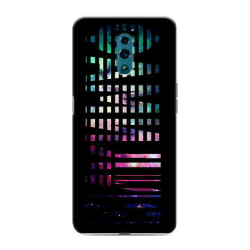 Силиконовый чехол на OPPO Reno с принтом ФАМИЛИЯ