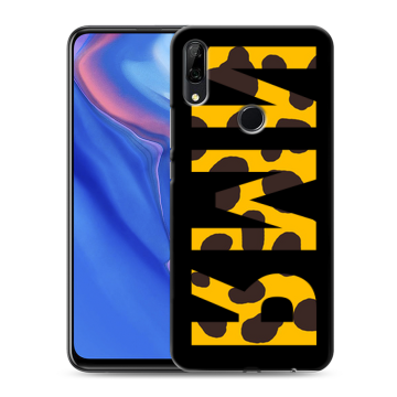 Силиконовый противоударный чехол на Huawei P Smart Z с принтом ИМЯ