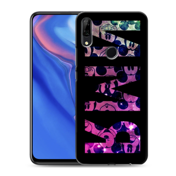 Силиконовый противоударный чехол на Huawei P Smart Z с принтом ИМЯ