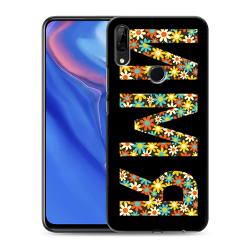 Силиконовый противоударный чехол на Huawei P Smart Z с принтом ИМЯ