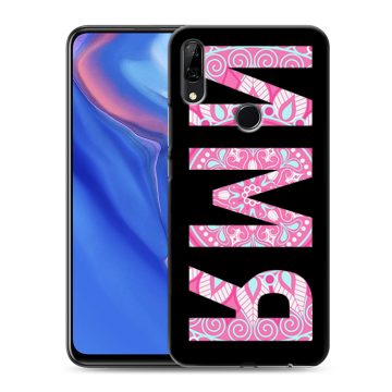Силиконовый противоударный чехол на Huawei P Smart Z с принтом ИМЯ