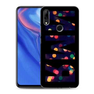 Силиконовый противоударный чехол на Huawei P Smart Z с принтом ИМЯ