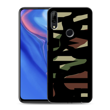 Силиконовый противоударный чехол на Huawei P Smart Z с принтом NAME