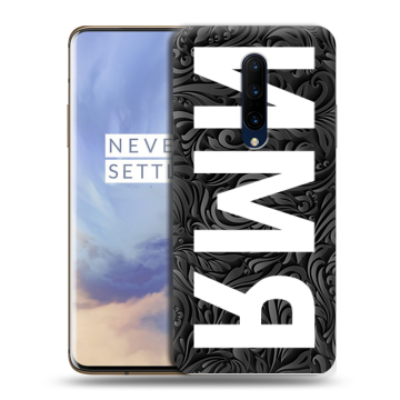 Силиконовый чехол на OnePlus 7 Pro с принтом ИМЯ