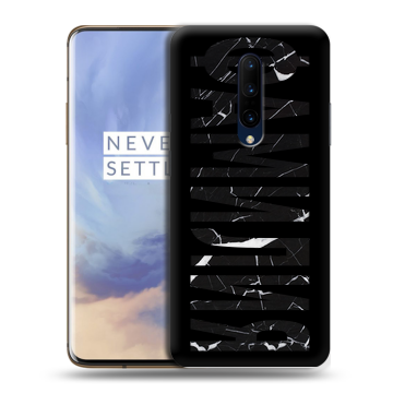 Силиконовый чехол на OnePlus 7 Pro с принтом ФАМИЛИЯ