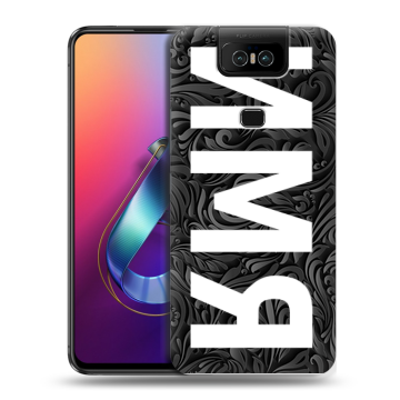 Пластиковый чехол на ASUS ZenFone 6 ZS630KL с принтом ИМЯ