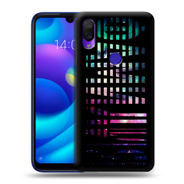 Силиконовый противоударный чехол на Xiaomi Mi Play с принтом ФАМИЛИЯ
