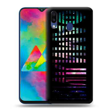 Силиконовый чехол на Samsung Galaxy M20 с принтом ФАМИЛИЯ