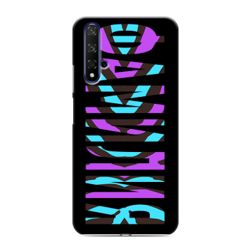 Силиконовый чехол на Huawei Honor 20 с принтом ФАМИЛИЯ