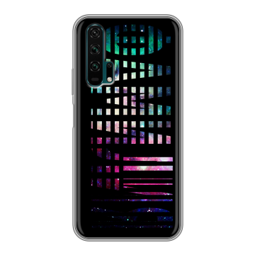 Силиконовый противоударный чехол на Huawei Honor 20 Pro с принтом ФАМИЛИЯ