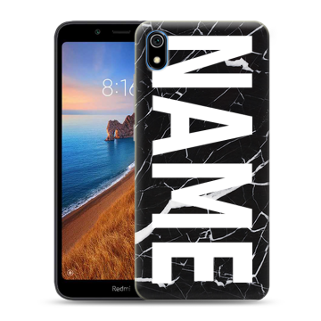 Силиконовый чехол на Xiaomi RedMi 7A с принтом NAME