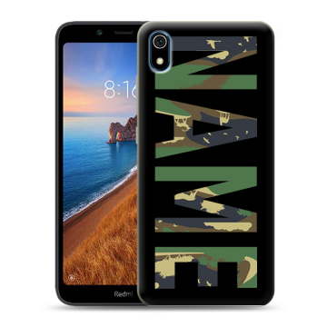Силиконовый чехол на Xiaomi RedMi 7A с принтом NAME